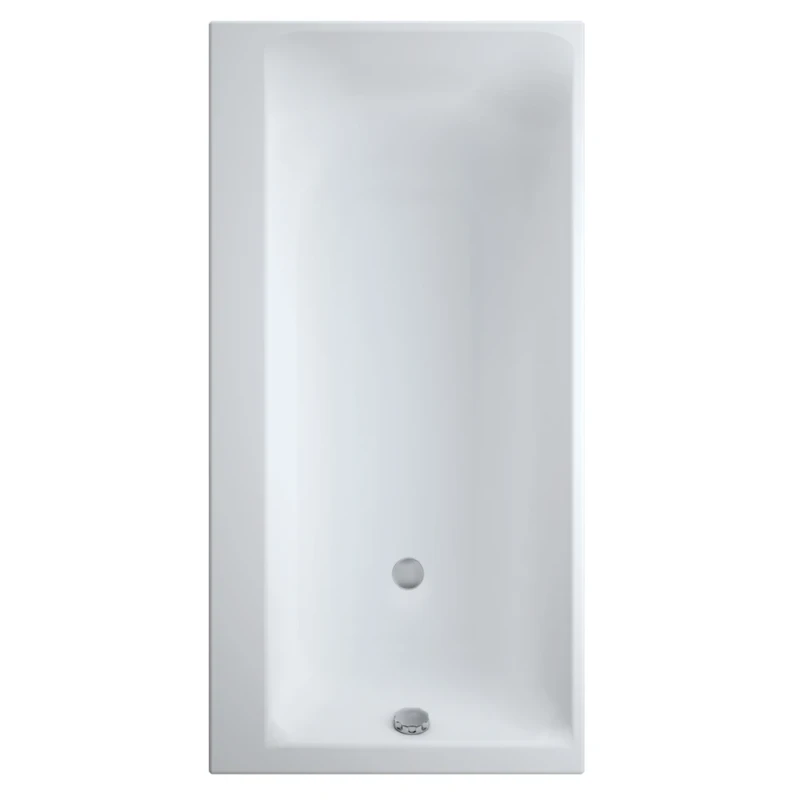 Ванна акриловая прямоугольная Cersanit SMART 170x80, левая