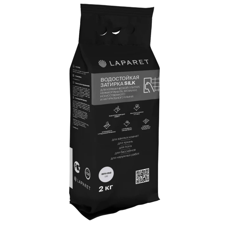 Laparet-fuga Silk, св.-серый водостойкая (2 кг)