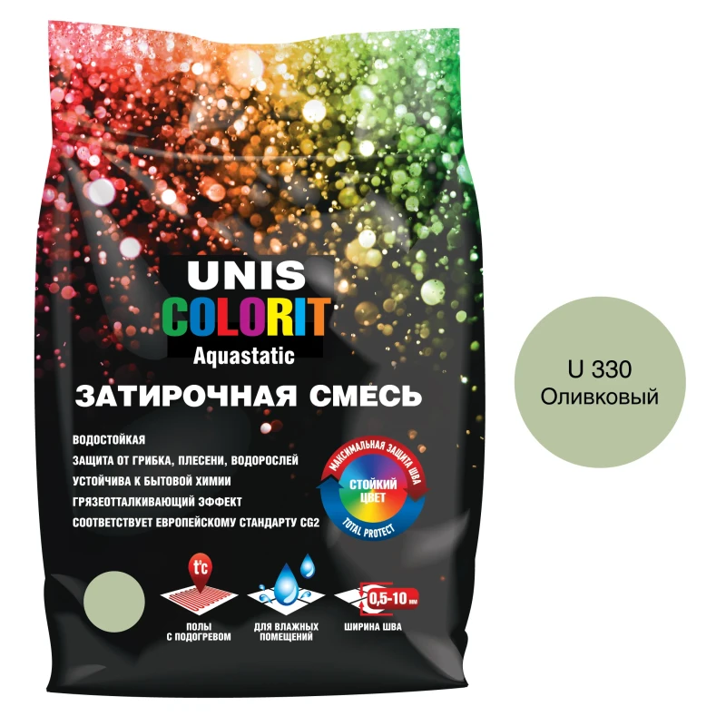ЮНИС  COLORIT оливковый (2 кг)