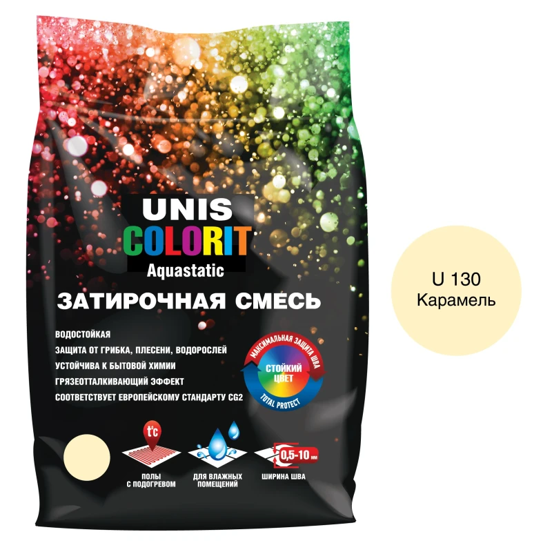 ЮНИС  COLORIT затирка  карамель  (2 кг)