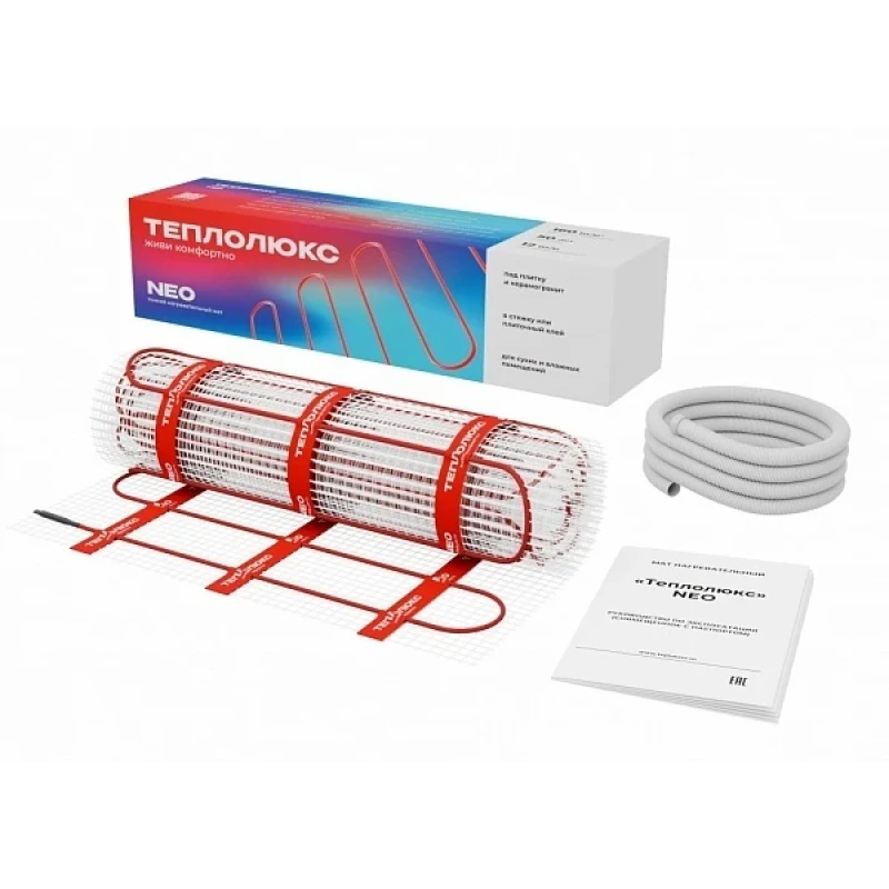 Мат нагревательный "Теплолюкс" Neo 800 Вт/5,0 кв.м